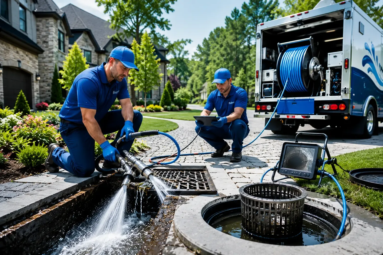 Local outdoor drain cleaning professionals in Alexander, NC